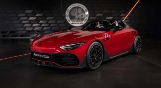 Mãn nhãn với xe mui trần Mercedes-AMG Mythos PureSpeed sản xuất giới hạn chỉ 250 chiếc